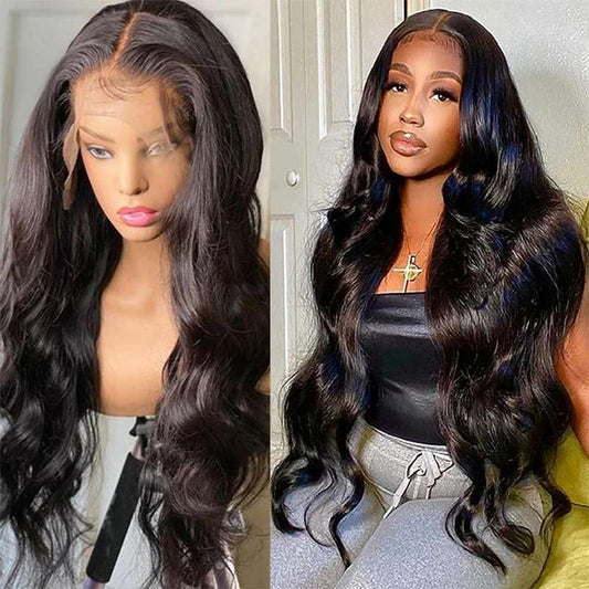 12A Grade 13*6 HD Lace Wig Virgin Human Hair 180% Density on Sale