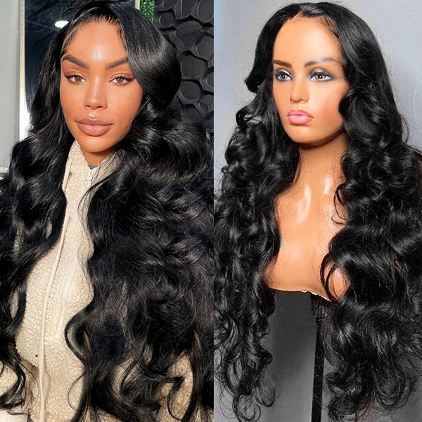 Glueless Lace Wig HD Undetectable Lace 5×5 Closure Wig  Wear and Go Body Wave Wig