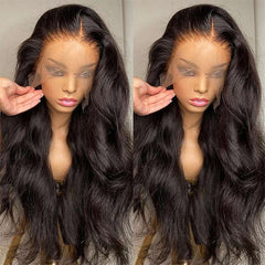 VIPbeauty Transparent 13x6 Lace Frontal Wig Perfect for Side Parts & Complex Hairstyles Affordable Human Hair Body Wave Wig