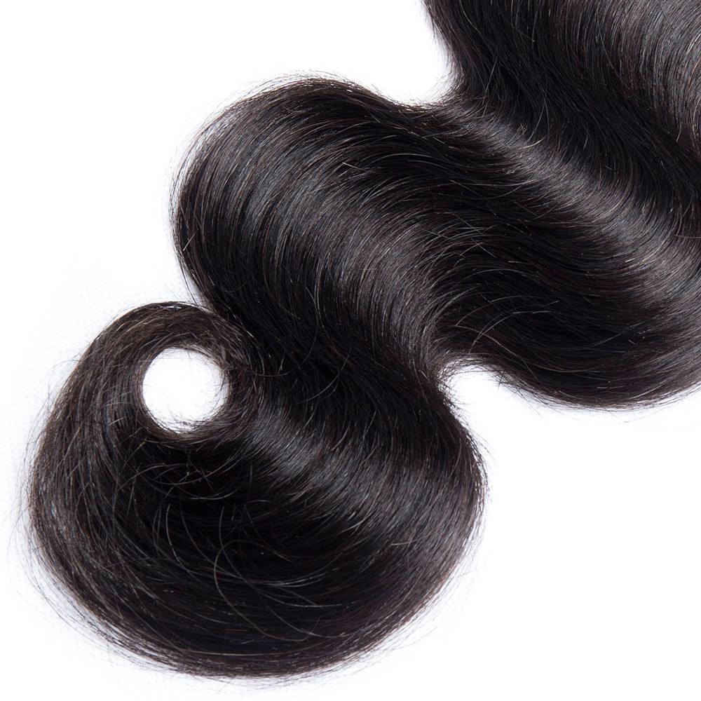  Hair 100% Raw Indian Virgin Human Hair Body Wave 3 Bundles Natural Wavy Human Hair Extensions-end