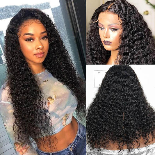 360 Lace Wig Human Hair Wigs Curly Lace Wigs Pre Plucked with Baby Hair